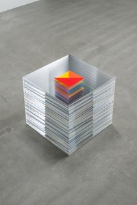 board paper board (half origami) by Tomii Motohiro contemporary artwork mixed media