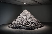 Welcome to the Future by Daniel Arsham contemporary artwork installation
