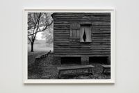 Cabin and Benches by Dawoud Bey contemporary artwork photography