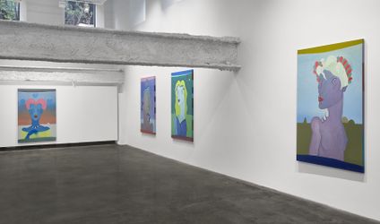 Exhibition view: Barbara Nessim, Stargirl, Malin Gallery, New York (30 April–15 June 2021). Courtesy Malin Gallery. 
