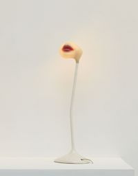 Lampe-Bouche [Illuminated Lips] by Alina Szapocznikow contemporary artwork sculpture