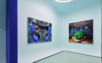 Exhibition view: Li Jiaqi, AMBULANCIAGA, Studio Gallery, Shanghai (18 May–30 June 2024). Courtesy Studio Gallery.