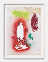 o.T. by Sigmar Polke contemporary artwork works on paper, mixed media
