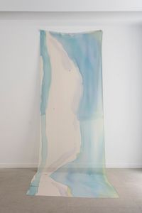 Mujer de pocas palabras VII by Violeta Maya contemporary artwork painting, textile