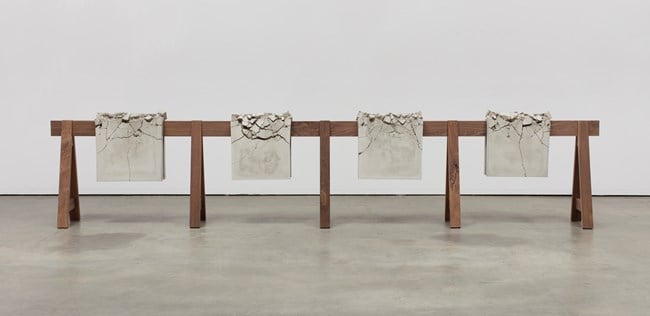 Draped Concrete (26.25 sq ft) by Analia Saban contemporary artwork