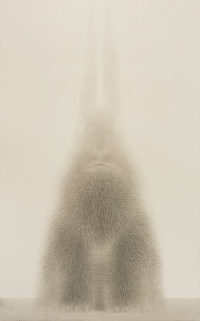 Rabbit Portrait - Dingyou 1 by Shao Fan contemporary artwork