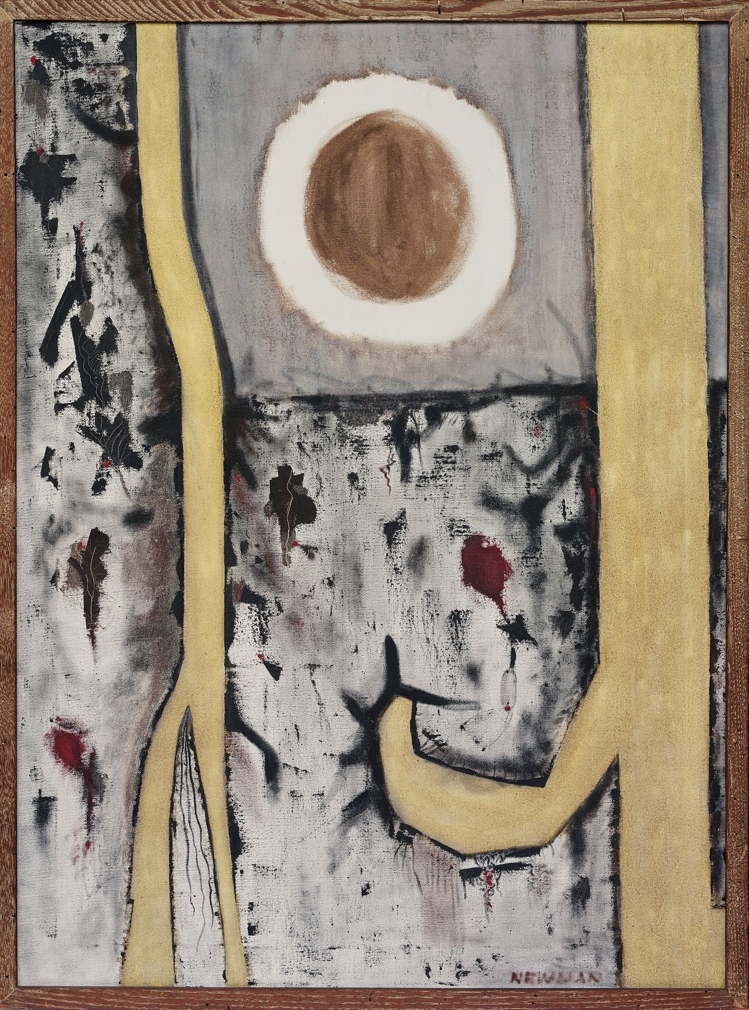 Genetic Moment, 1947 by Barnett Newman | Ocula