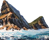 Ocean Double Peak by Neil Frazer contemporary artwork painting