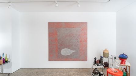 Exhibition view: Pinaree Sanpitak, The Body and The Vessel, Yavuz Gallery, Sydney (10 September—8 October 2022). Courtesy Yavuz Gallery.