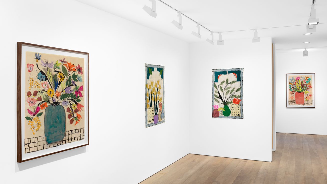 Isabella Ducrot, 'Remembering Flowers' at Sadie Coles HQ, Bury