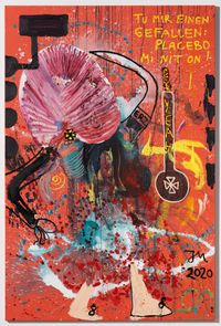 FRÄULEIN MOHNKÜCHLE! by Jonathan Meese contemporary artwork painting