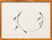 Untitled (Paper Cuts) by Gordon Matta-Clark contemporary artwork works on paper, sculpture