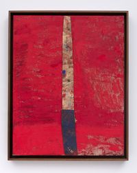 VERT. RED by Sterling Ruby contemporary artwork painting