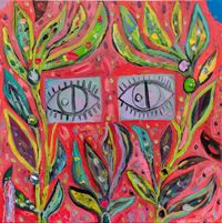 An ironic beacon by Aviv Benn contemporary artwork painting, works on paper