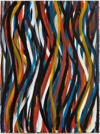 Vertical Brushstrokes by Sol LeWitt contemporary artwork painting, works on paper, drawing