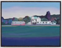 Country Hotel, Manakau by Chad Bevan contemporary artwork painting, works on paper
