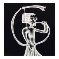The trumpet call of doom — Cornu by Yu Lei contemporary artwork painting