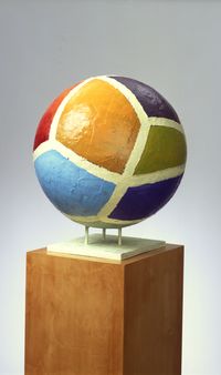 Globale Malerei No.12 by Anton Henning contemporary artwork painting, sculpture