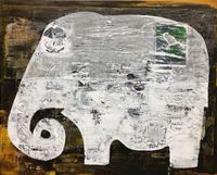 Jade Elephant by Liu Shih-Tung contemporary artwork painting, works on paper, sculpture, photography, print