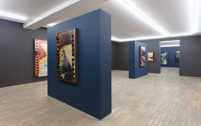 Exhibition view: Hu Weiyi, Geography of The Body, HdM GALLERY, Beijing (4 September–23 October 2021). Courtesy HdM GALLERY.