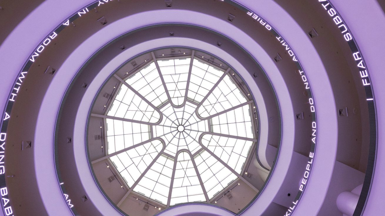Jenny Holzer Lets the Light In at the Guggenheim | Ocula