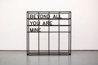 BEYOND ALL YOU ARE MINE by Joël Andrianomearisoa contemporary artwork sculpture