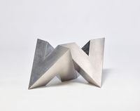 Interval (Silver) by Lee Tsai-Chien contemporary artwork sculpture, installation