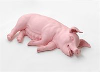 Pig by Paul McCarthy contemporary artwork sculpture