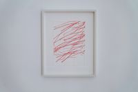 Schraffen by Katharina Hinsberg contemporary artwork works on paper, drawing