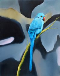 Untitled (Bird 14) by Romain Bernini contemporary artwork painting