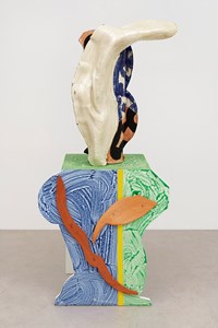 Vase Upon Vase: Aurora by Betty Woodman contemporary artwork ceramics