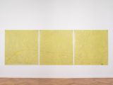 Endnote, yellow (edge) by Ian Kiaer contemporary artwork 1