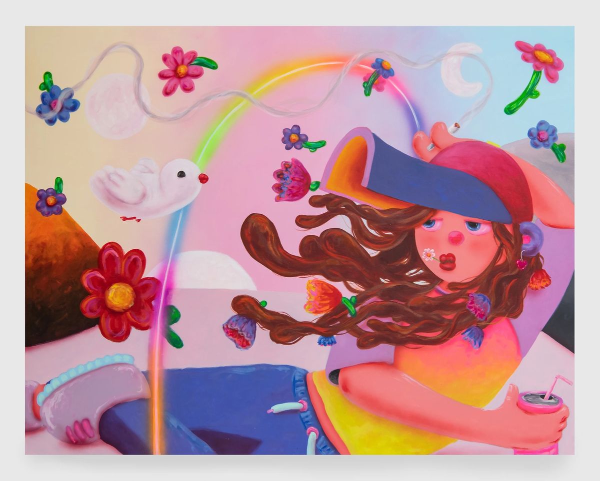 Head in the Cloud, 2022 by Super Future Kid Ocula