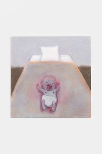 Egon Schiele bébé by Guillaume Pinard contemporary artwork works on paper