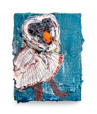 World of Birds﹟ 25 by Georgina Gratrix contemporary artwork painting, works on paper