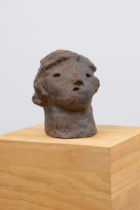 Untitled (Head II) by Heesoo Kim contemporary artwork sculpture, ceramics
