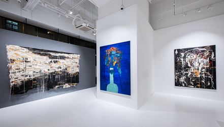 Exhibition view, 'Stitching Stories' 2016, Pearl Lam Galleries, SOHO, Hong Kong