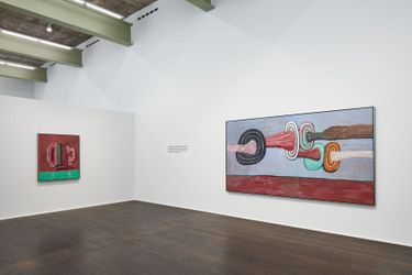 Exhibition view: Philip Guston, Hauser & Wirth, Zürich, Limmatstrasse (7 June–7 September 2024). Courtesy the Estate of Philip Guston and Hauser & Wirth. Photo: Jon Etter.