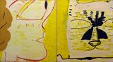 Contemporary art exhibition, Rose Wylie, What with What at Thomas Erben Gallery, New York, United States