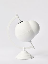a model for Theia (white) by Nolan Oswald Dennis contemporary artwork sculpture
