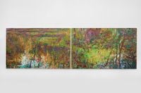 Epic Jewel Lake (diptych) by Foad Satterfield contemporary artwork painting