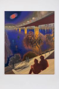 Night River by Guimi You contemporary artwork painting