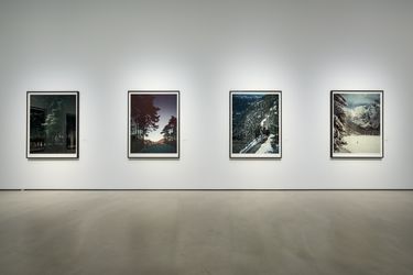 Exhibition view: Andreas Mühe, Pathos in Distance, Whitestone Gallery, Taipei (2 October– 22 November 2020). Courtesy Whitestone Gallery.