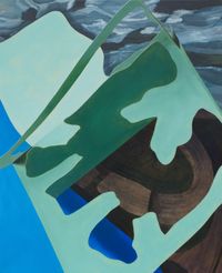 Folding Through Form by Alice Wormald contemporary artwork painting