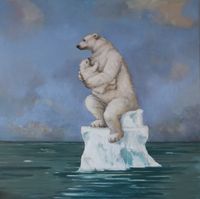 Frozen in Time by Joanna Braithwaite contemporary artwork painting