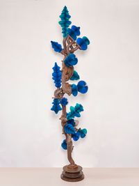 Plural Blue by Keita Miyazaki contemporary artwork works on paper, sculpture