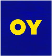 OY by Deborah Kass contemporary artwork print