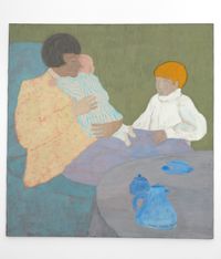 Family Tea by March Avery contemporary artwork painting