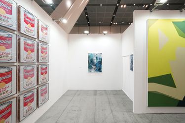 Installation view, artwork, left to right: Tammi Campbell, Michael Kagan, Tomohito Ushiro