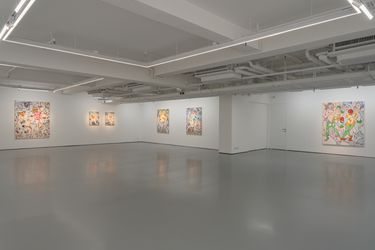 Installation view of Out of the Time by Xinyan Zhang, Courtesy DE SARTHE